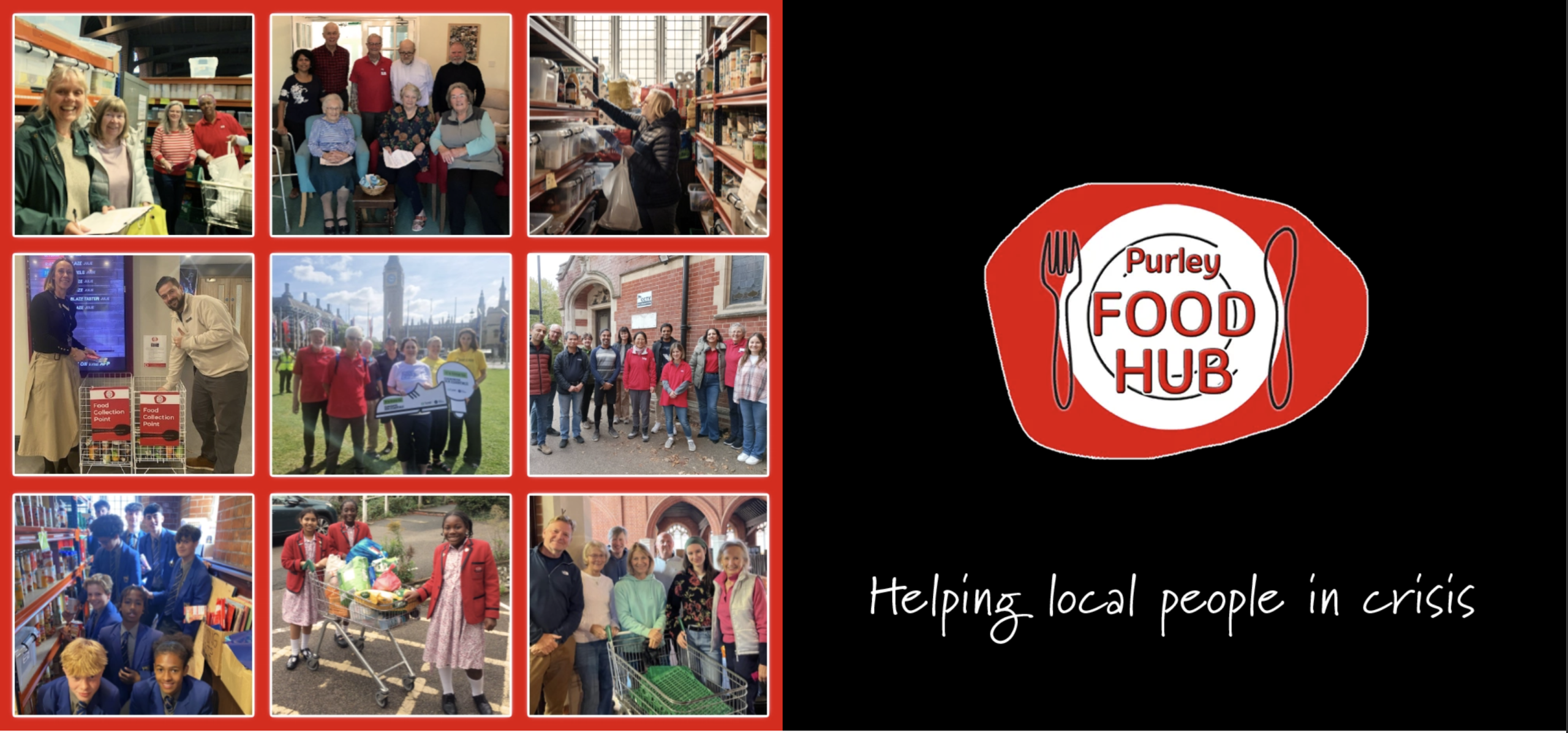 Purley Food Hub Red and Black Image - Purly Food Hub